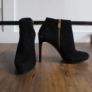 Michael Kors Suede Stiletto Ankle Booties